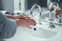 Imagen sobre el tema del lavado de manos.